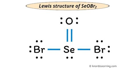 Consider the following reaction at 298K. . Seobr2 lewis structure